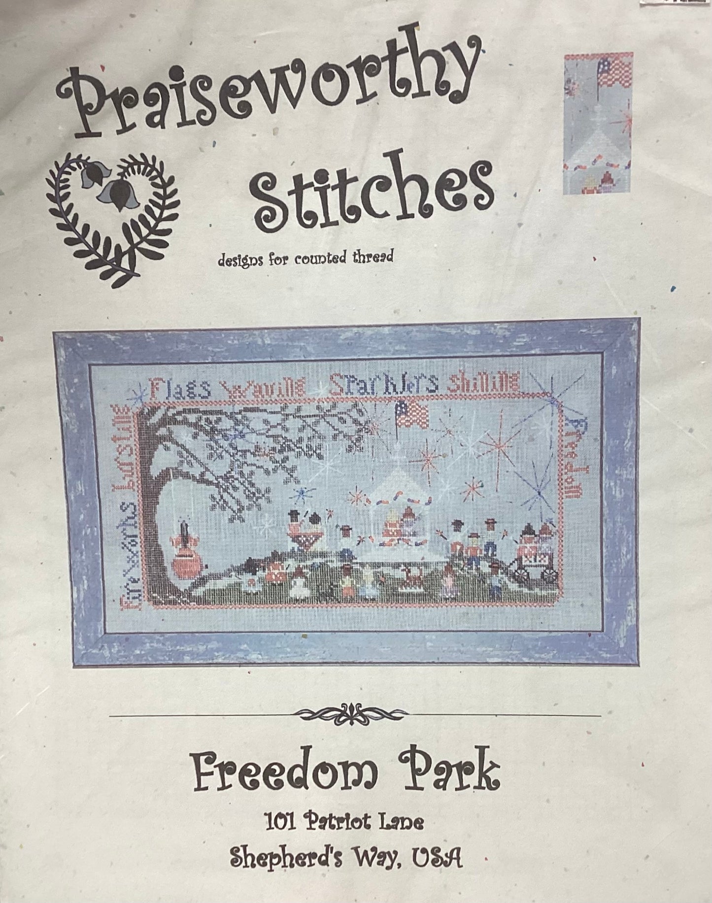Freedom Park by Praiseworthy Stitches
