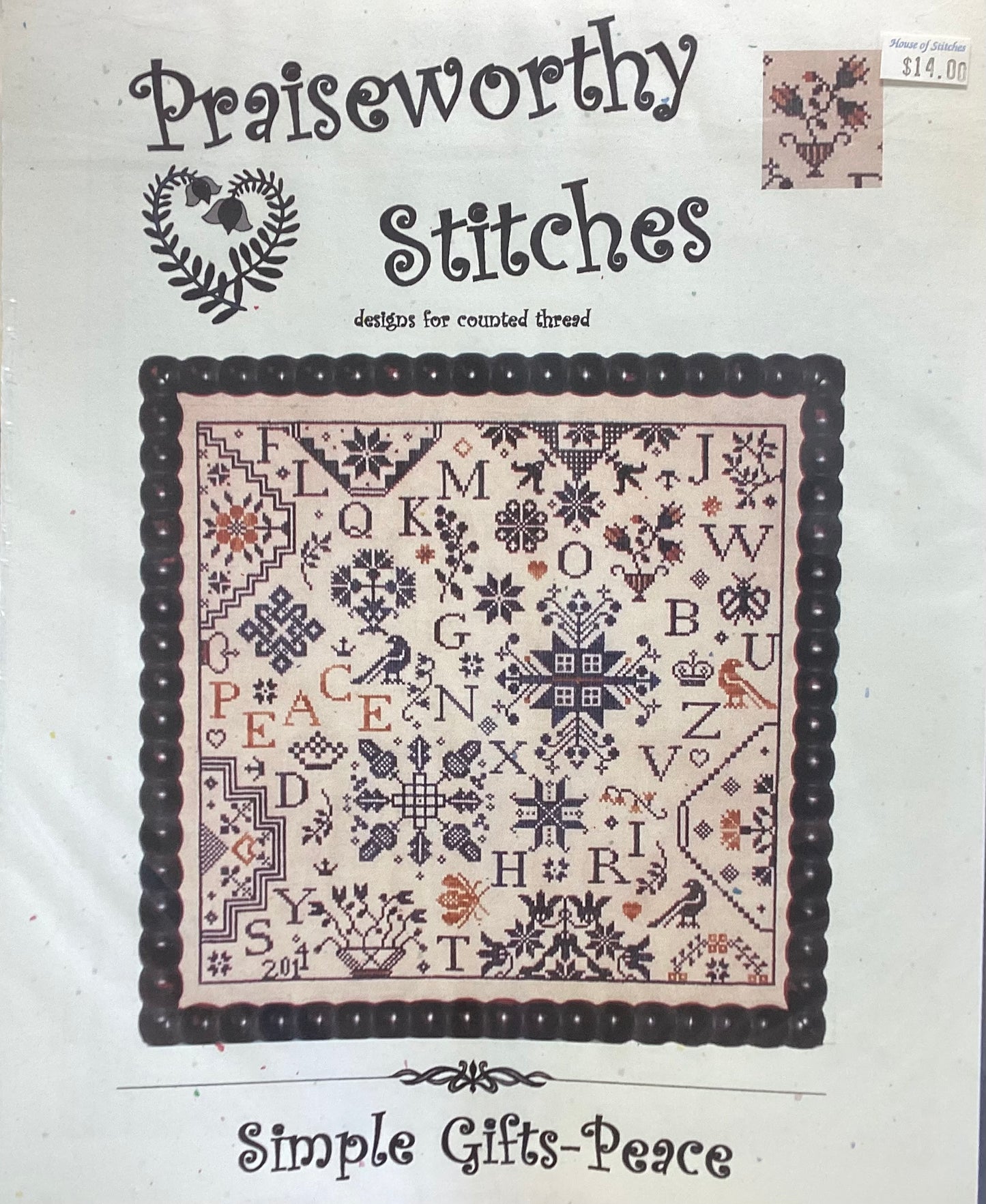 Simple Gifts- Peace by Praiseworthy Stitches