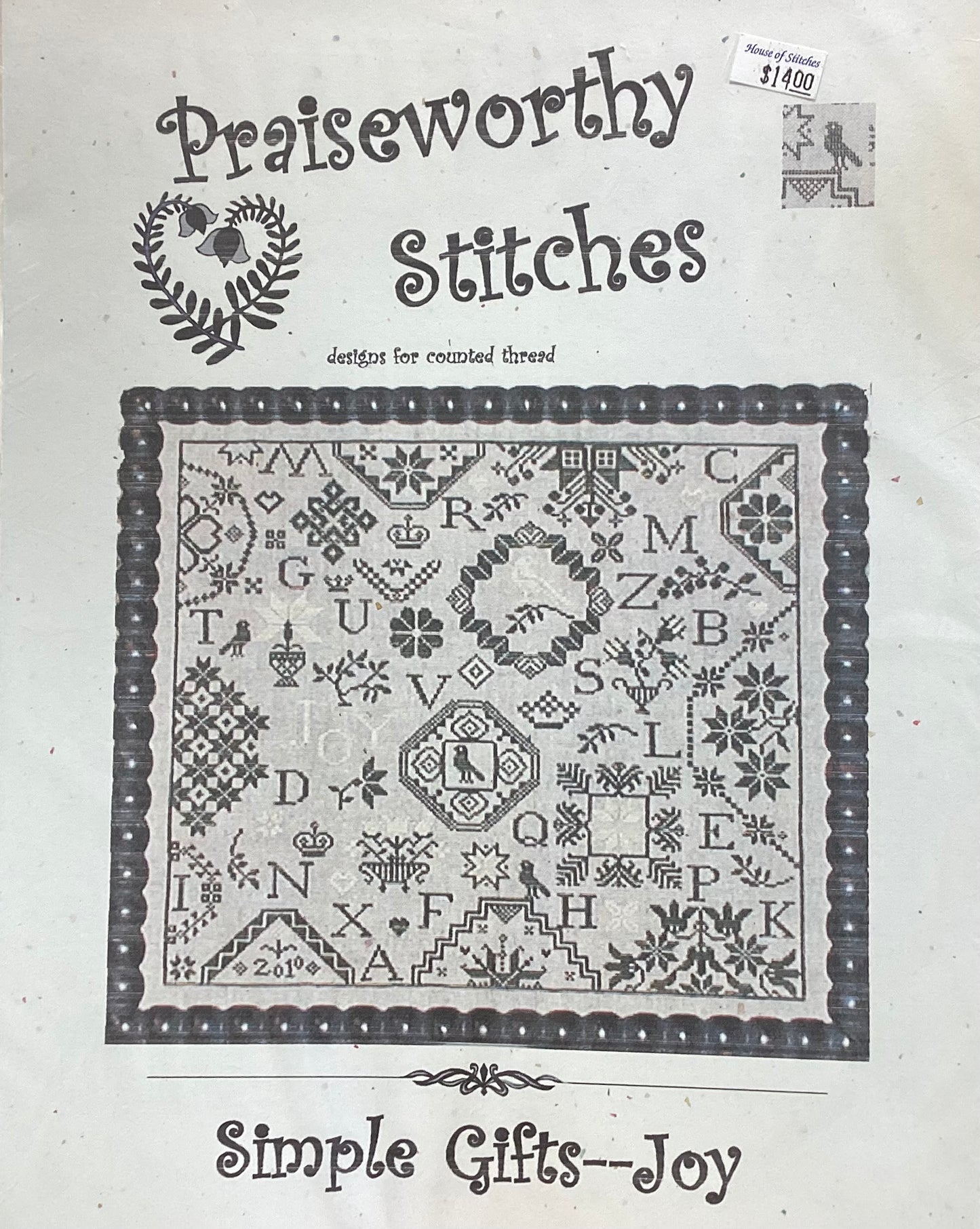 Simple Gifts- Joy by Praiseworthy Stitches