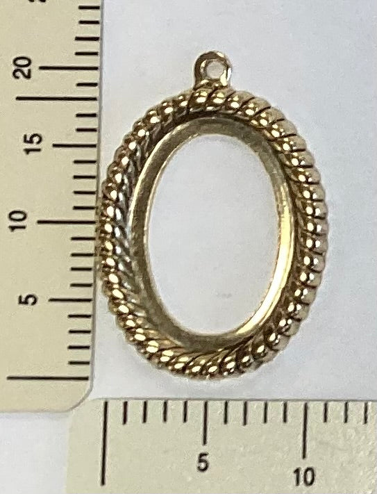 Gold Frame Charm by By Jupiter