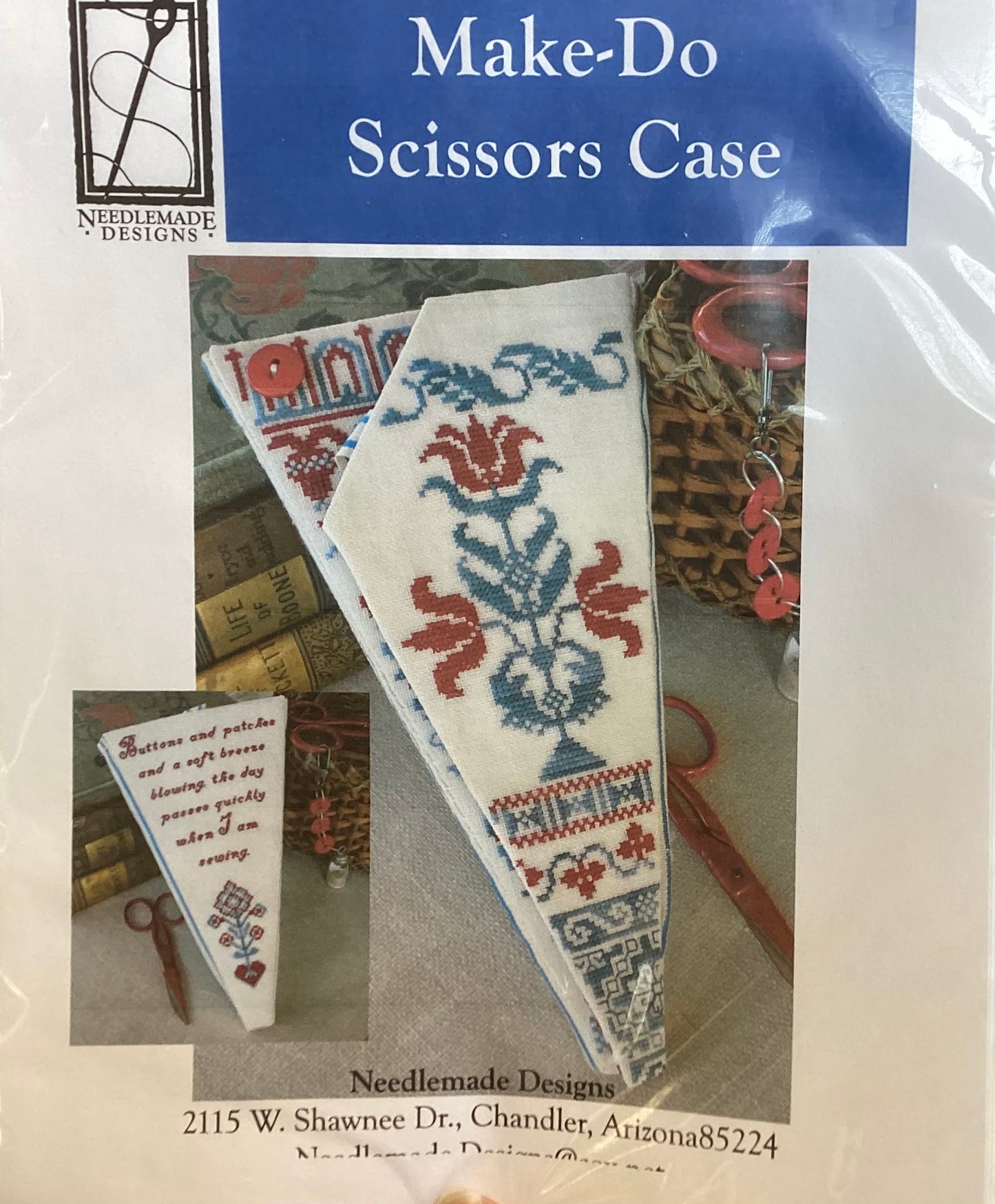Make-Do Scissor Case by Needlemade Designs