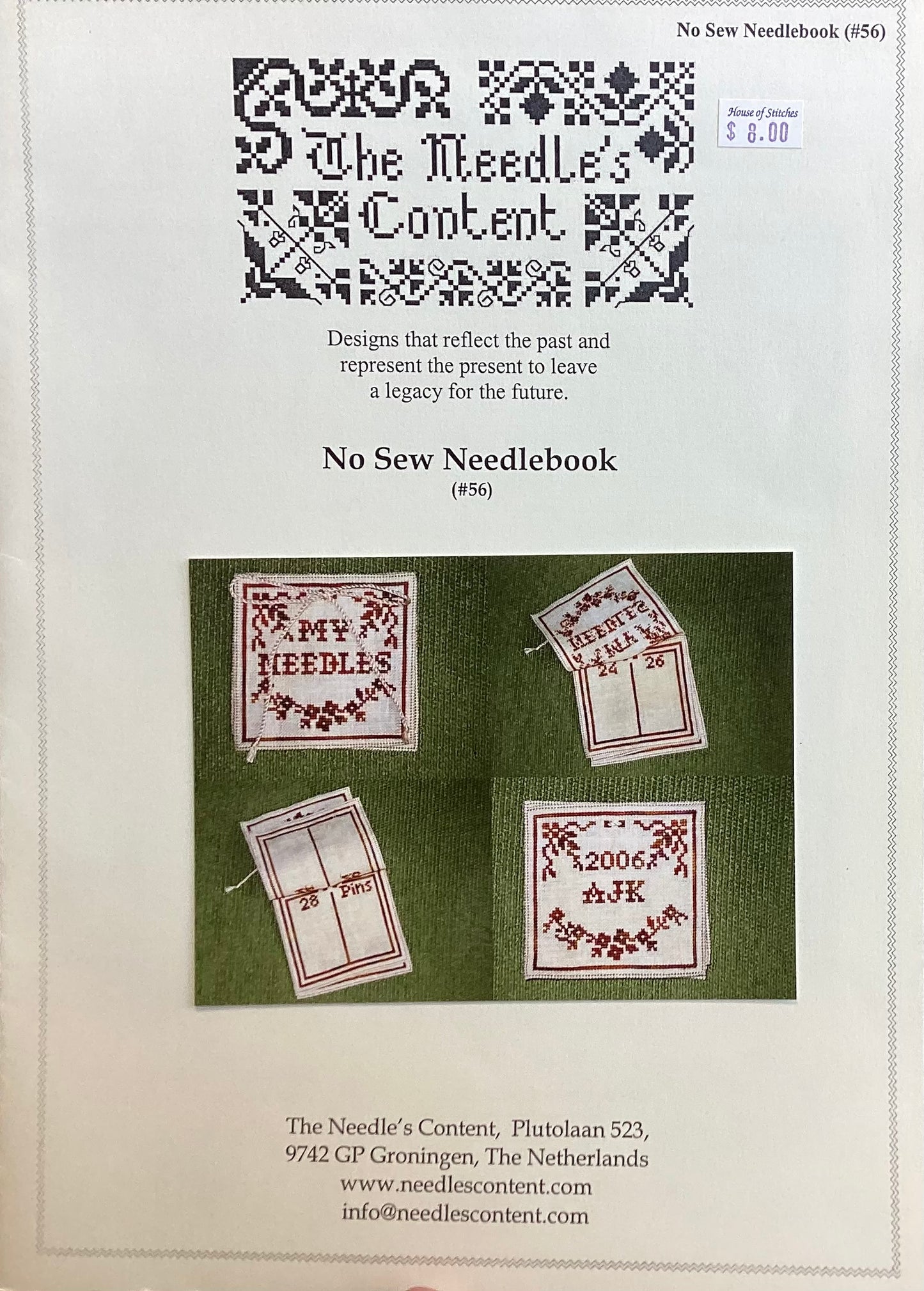 No Sew Needlebook by The Needle’s Content
