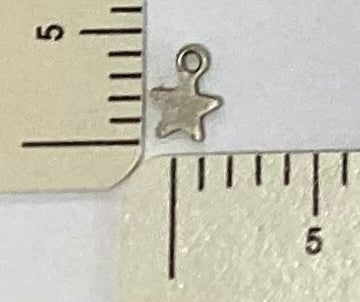 Antique Silver Star Charm by By Jupiter
