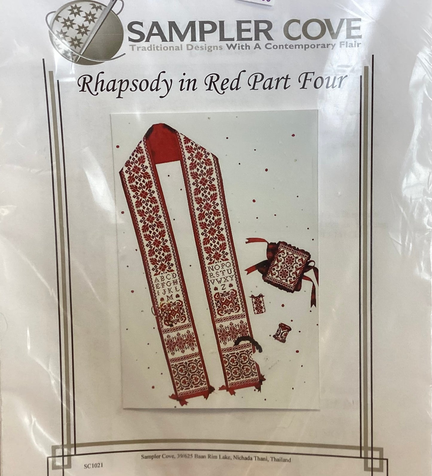 Rhapsody in Red Part Three by Sampler Cove