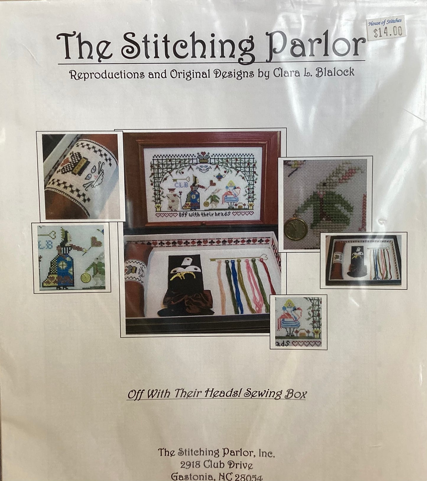Off With Their Heads! Sewing Box by The Stitching Parlor