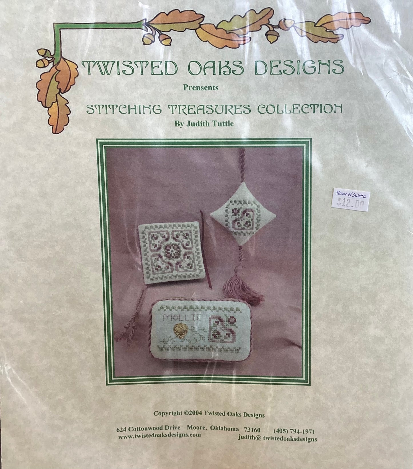 Stitching Treasures Collection by Twisted Oaks Designs