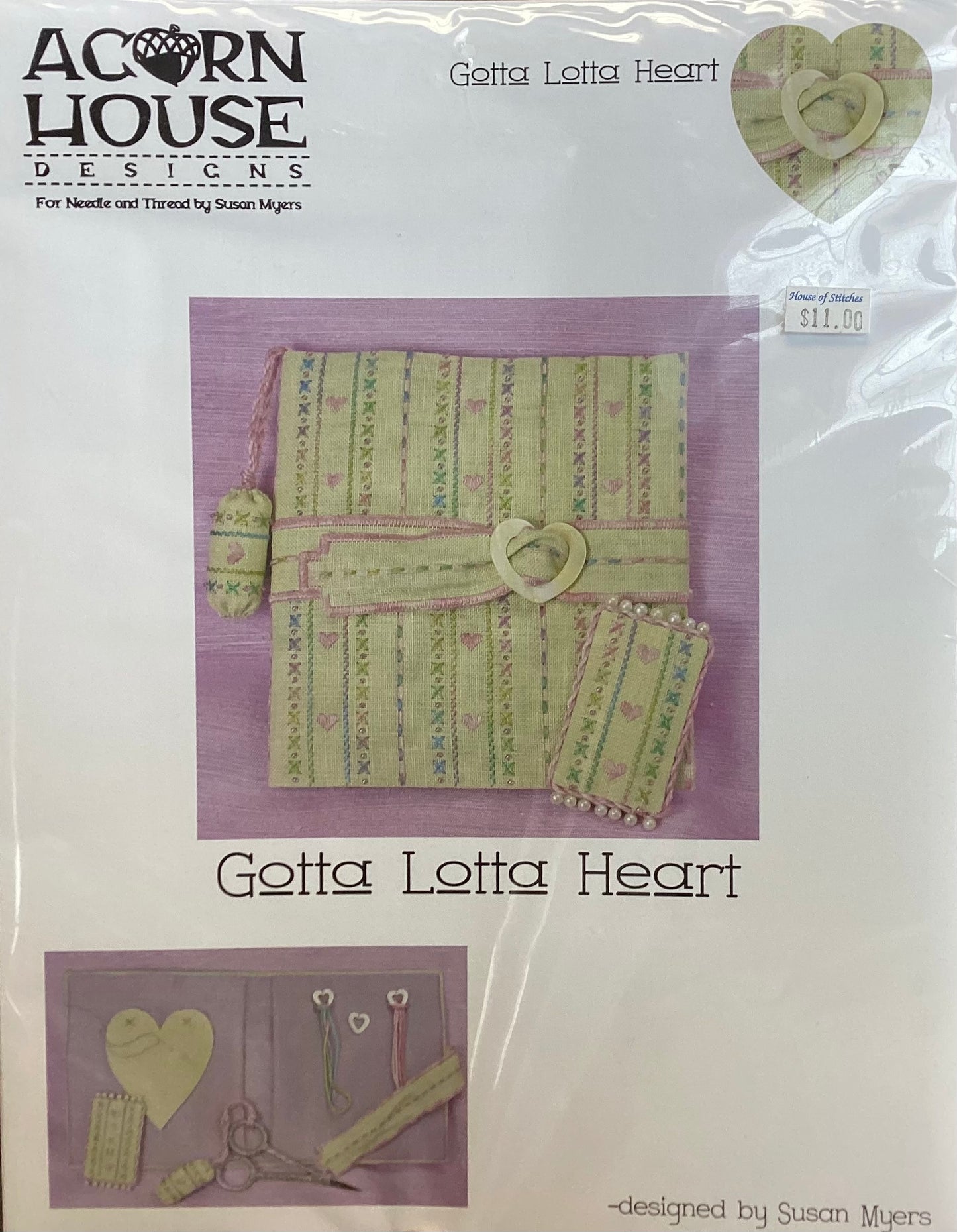 Gotta Lotta Heart by Acorn House Designs