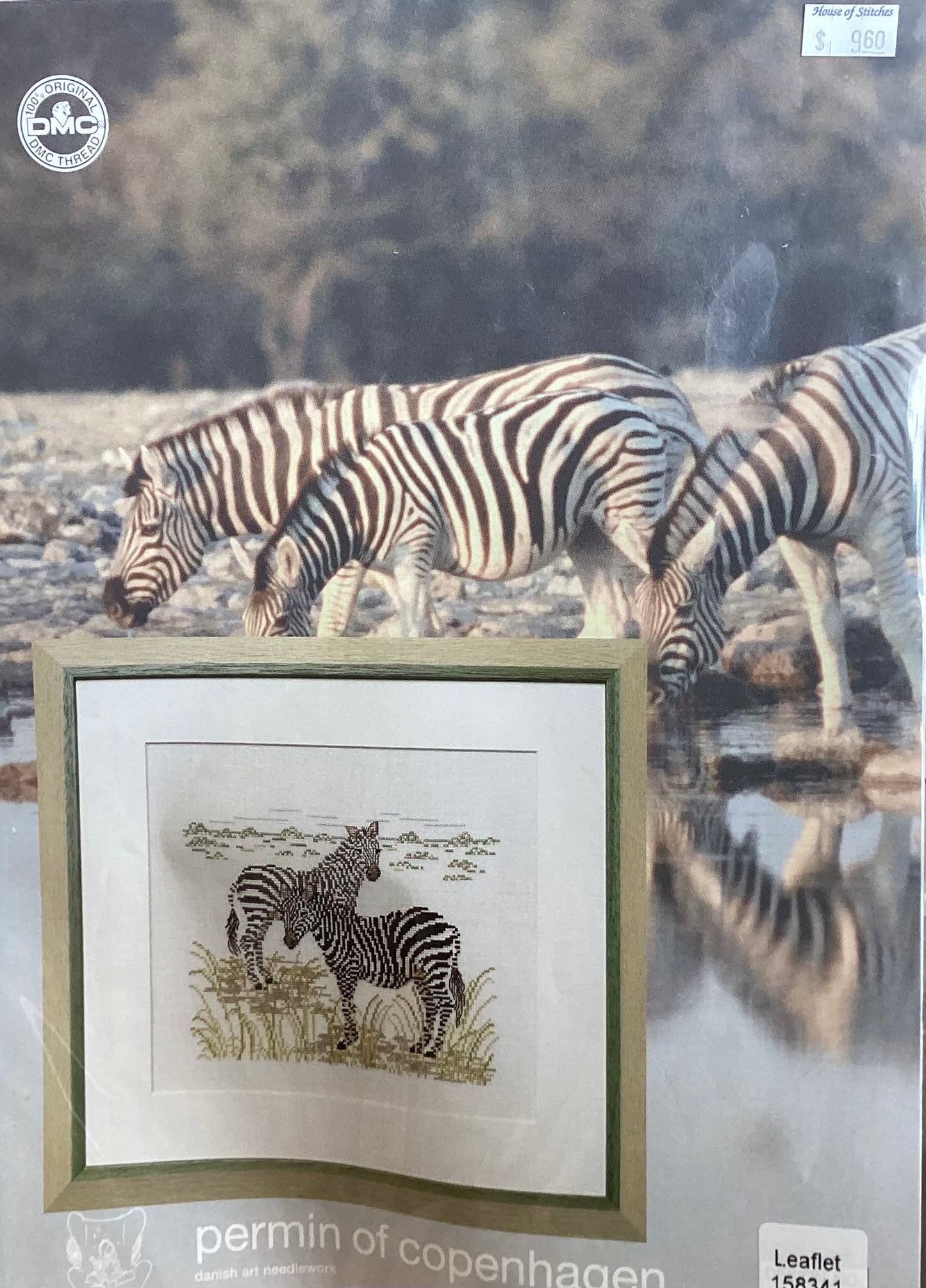 Zebra by Permin of Copenhagen