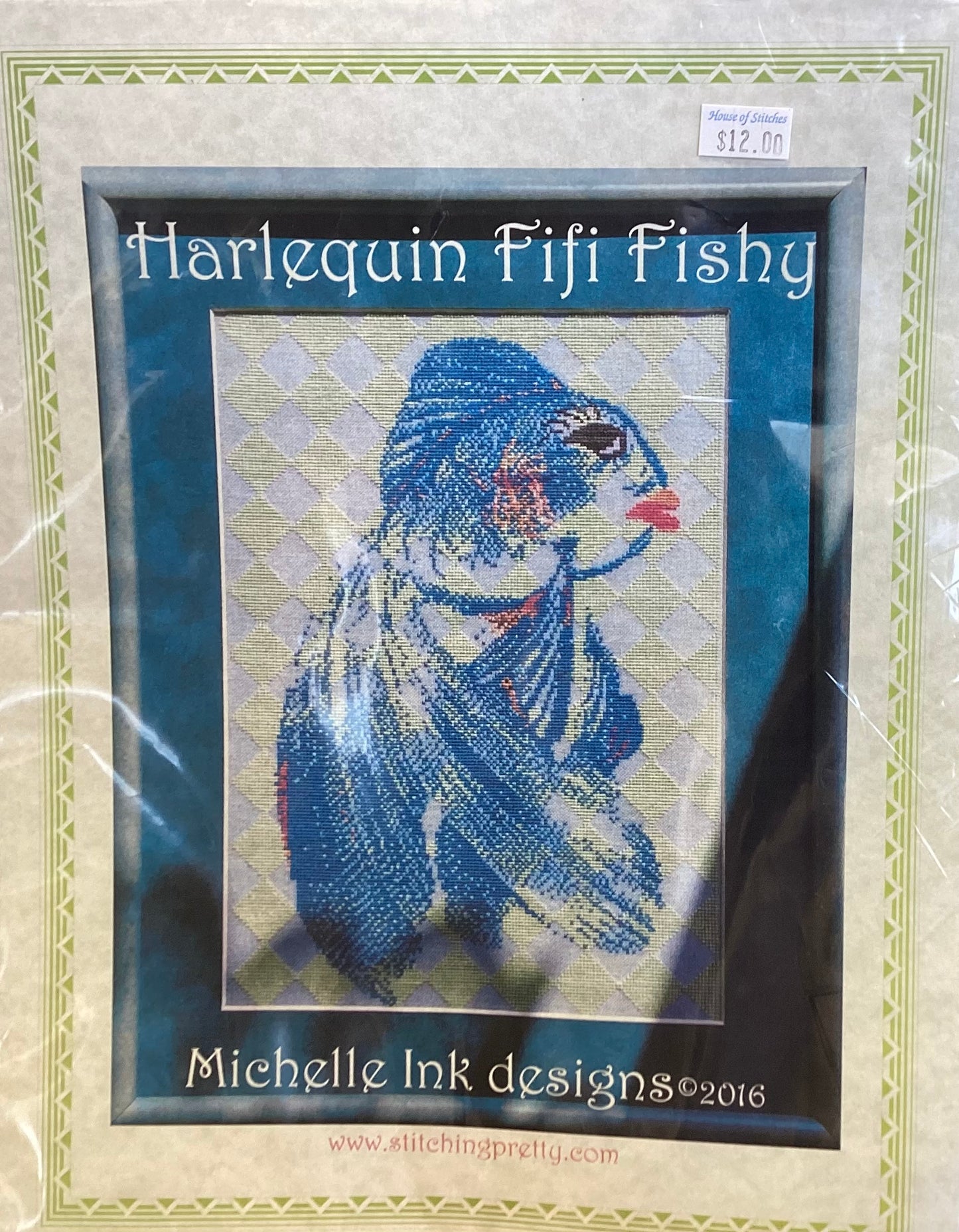 Harlequin Fifi Fishy by Michelle Ink Designs
