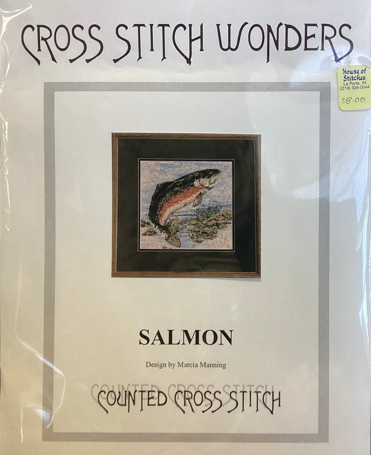 Salmon by Cross Stitch Wonders