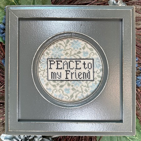 Peace to My Friend by My Big Toe Designs