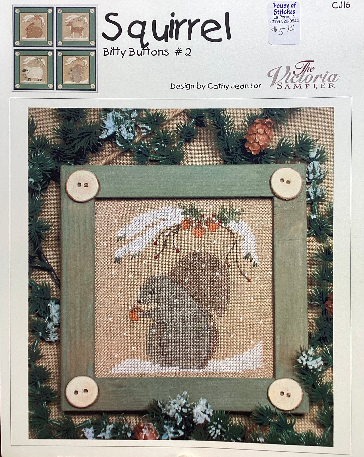 Squirrel by The Victoria Sampler
