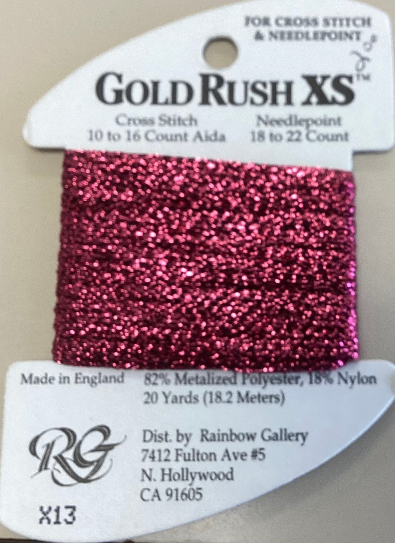 Rainbow Gallery: Gold Rush XS