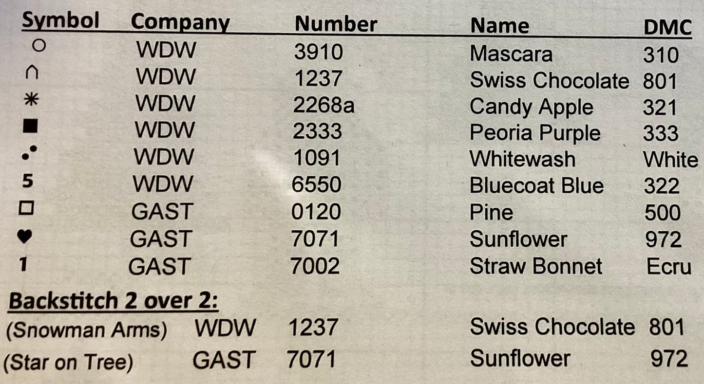 Santa’s Tree Farm by Needle Bling Designs