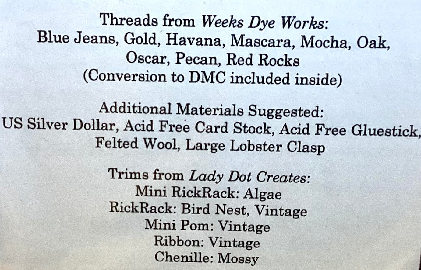 Festive Little Fobs: Woodland Edition by Heartstring Samplery