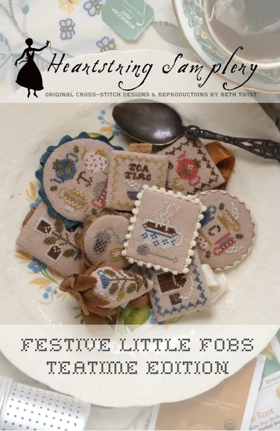 Festive Little Fobs: Teatime Edition by Heartstring Samplery