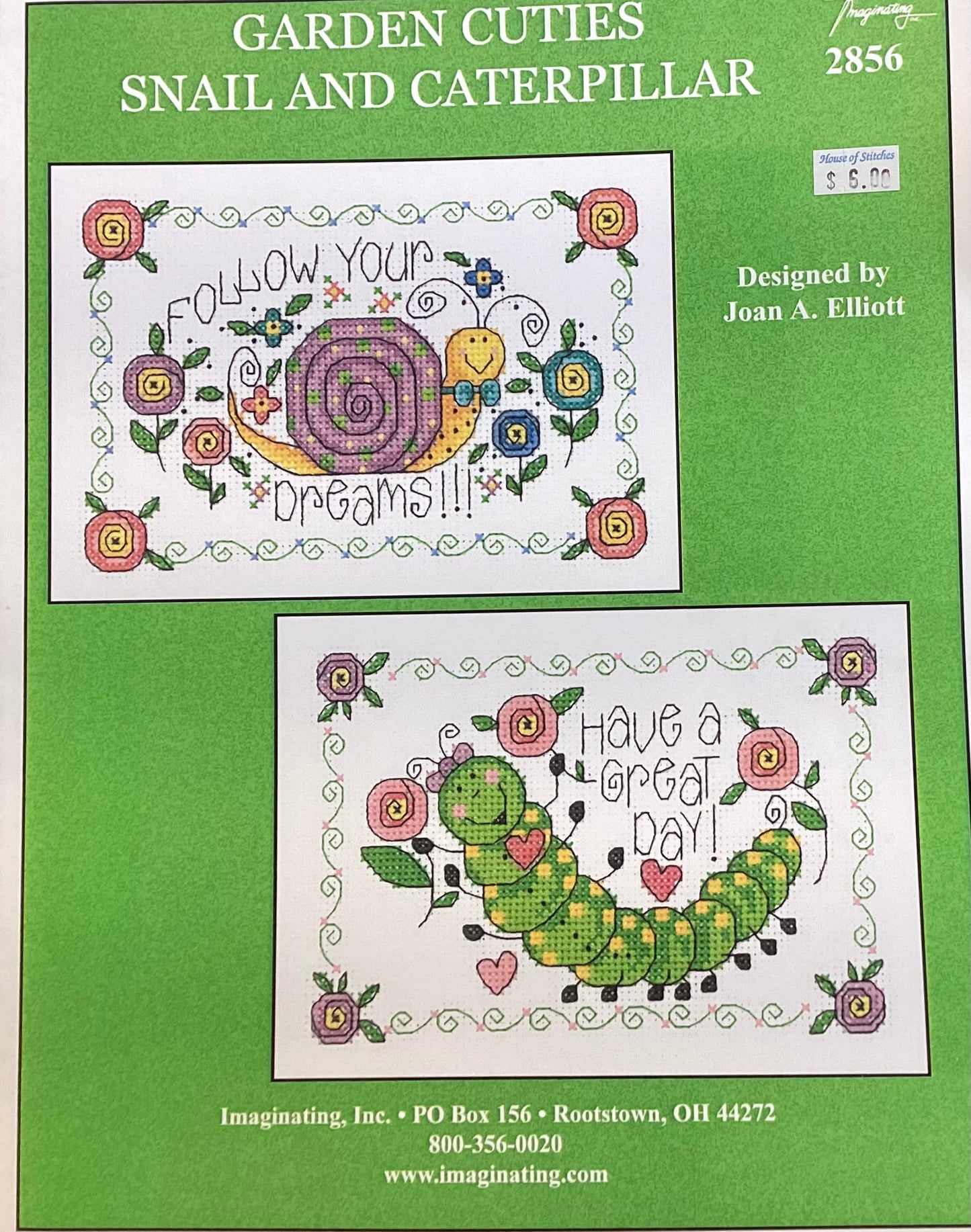 Garden Cuties: Snail and Caterpillar by Imaginating