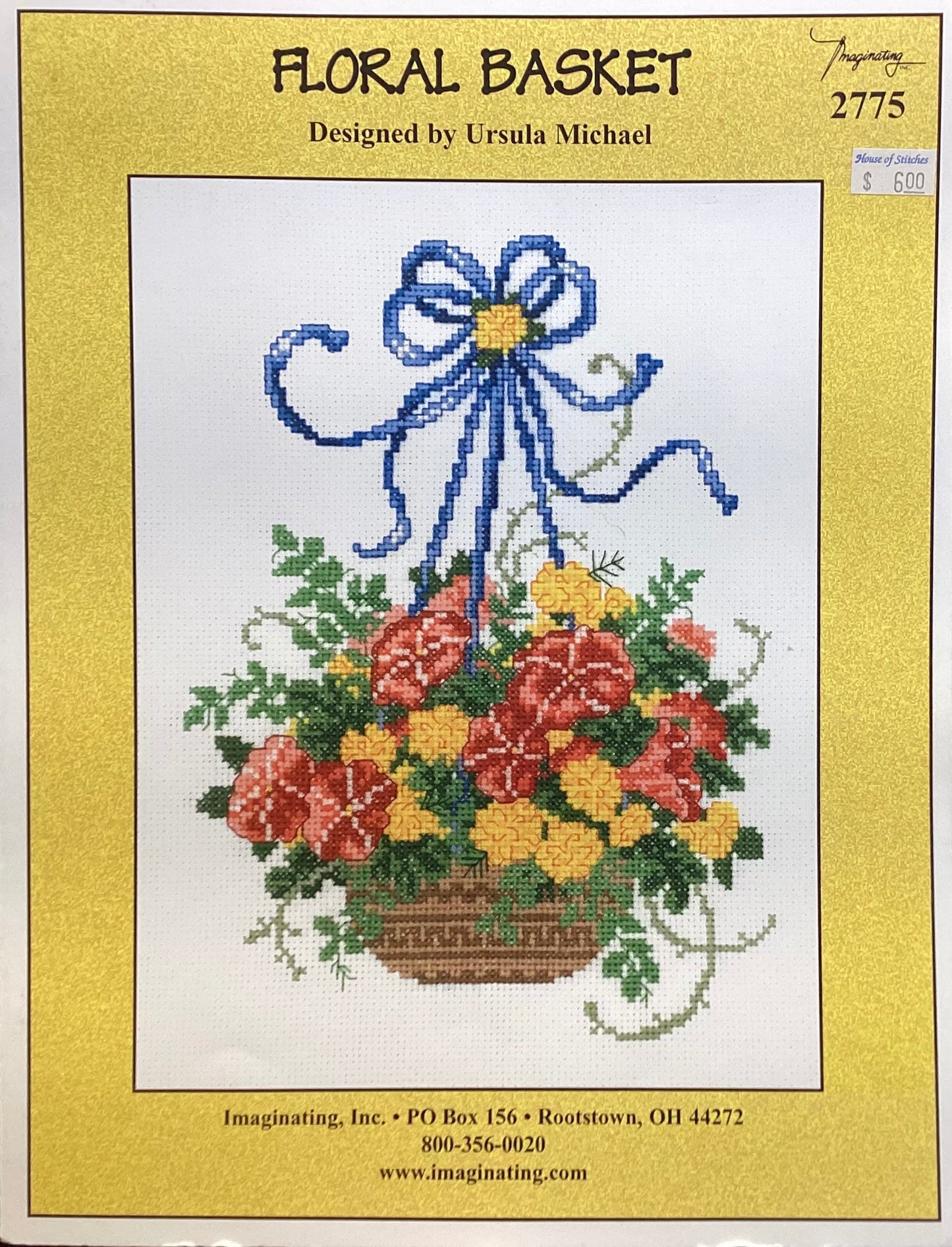 Floral Basket by Imaginating