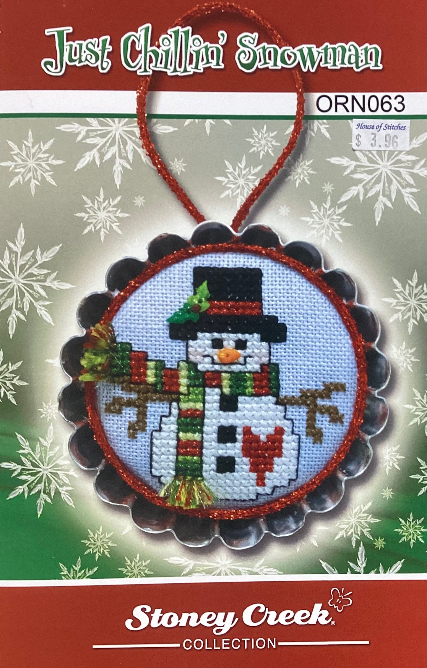 Just Chillin’ Snowman by Stoney Creek Collection