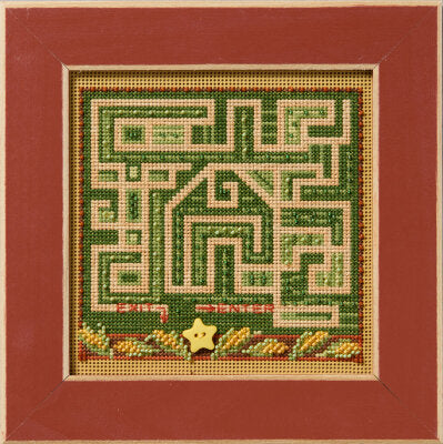 Corn Maze : Buttons & Beads Autumn Series Kit by Mill Hill