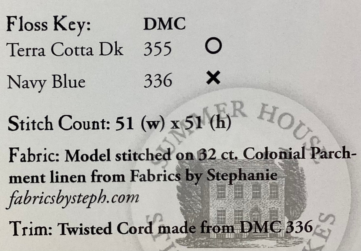 Fragments in Time 2026 Patriotic Quaker: Number Four by Summer House Stitche Workes