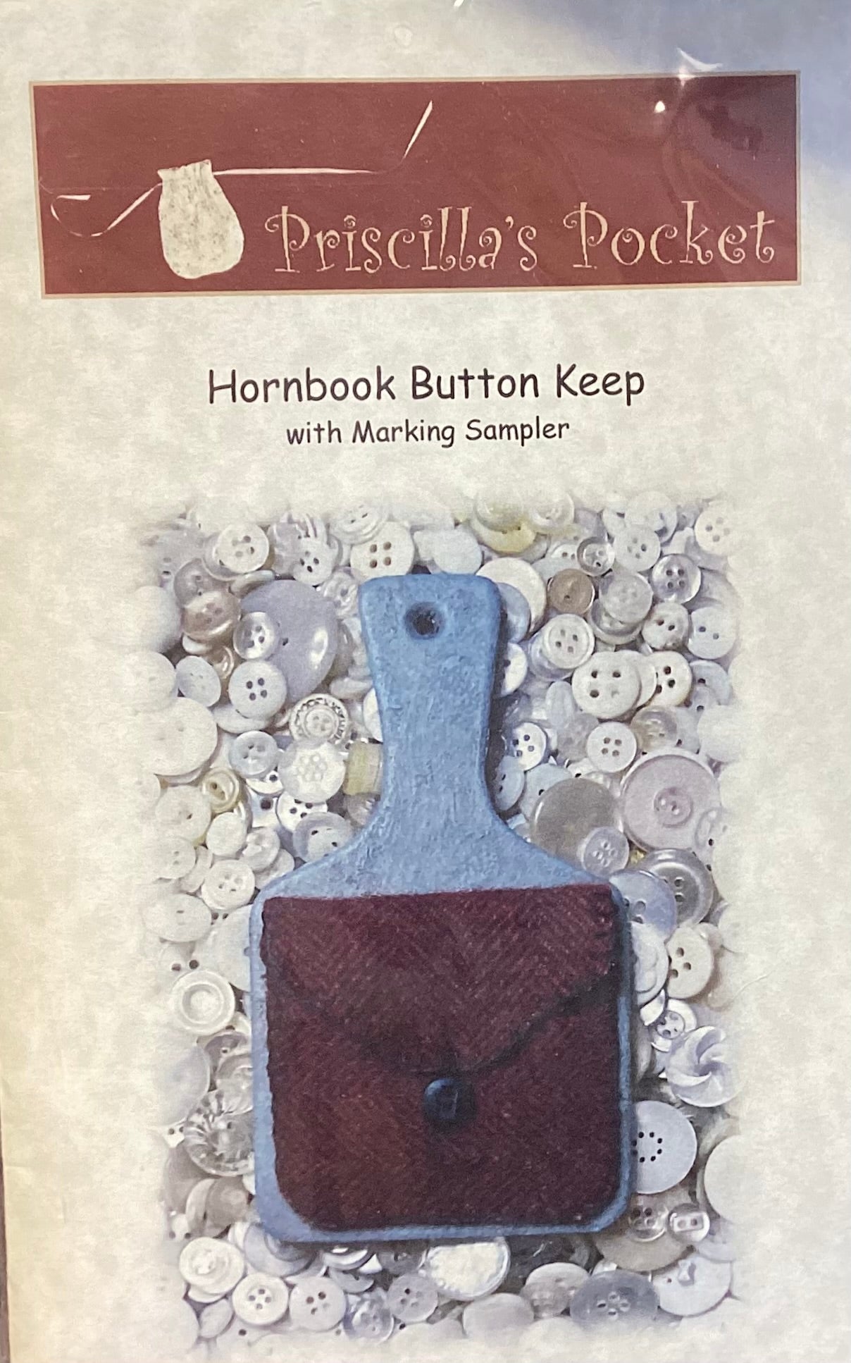 Hornbook Button Keep Kit by Priscilla’s Pocket
