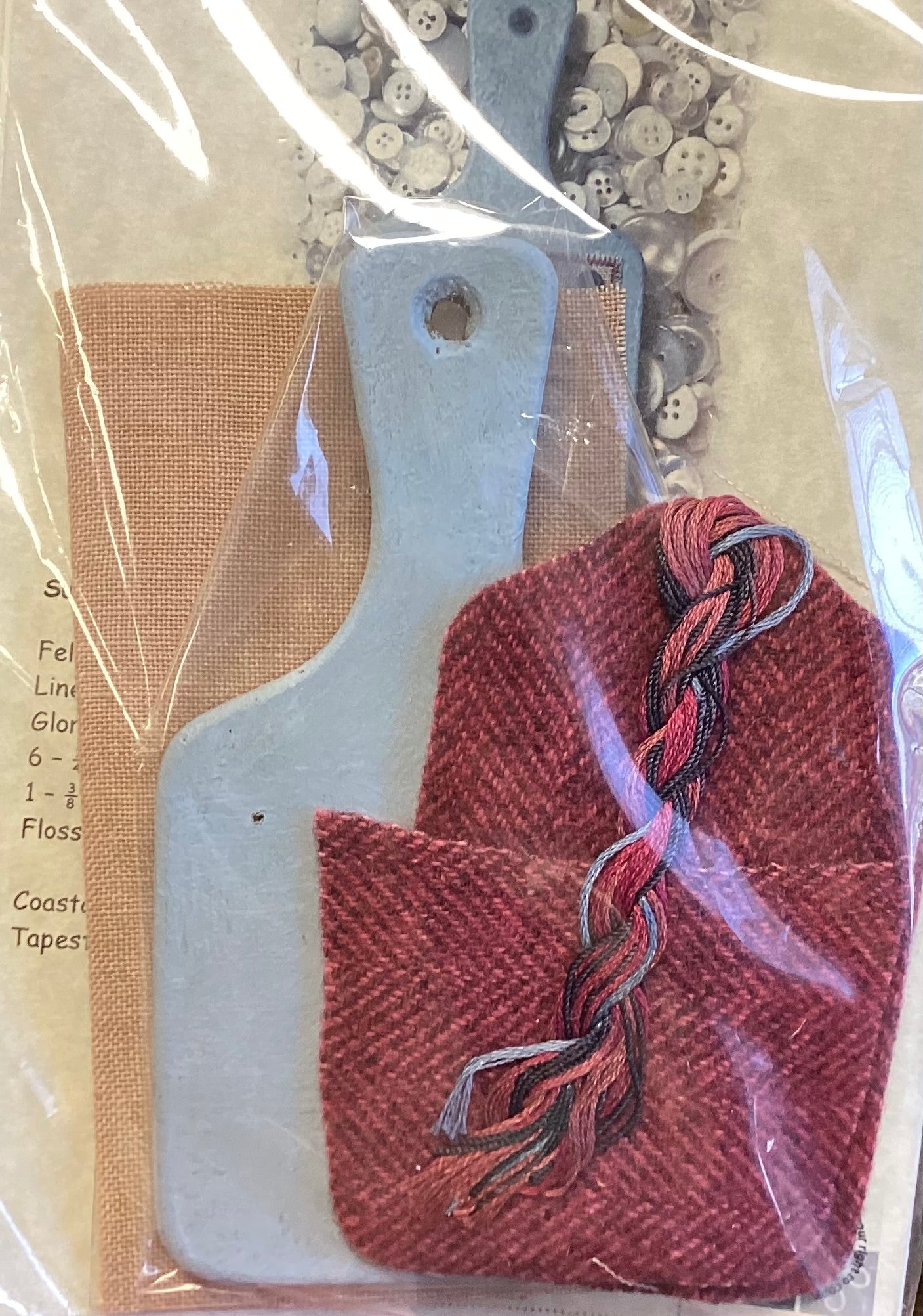 Hornbook Button Keep Kit by Priscilla’s Pocket