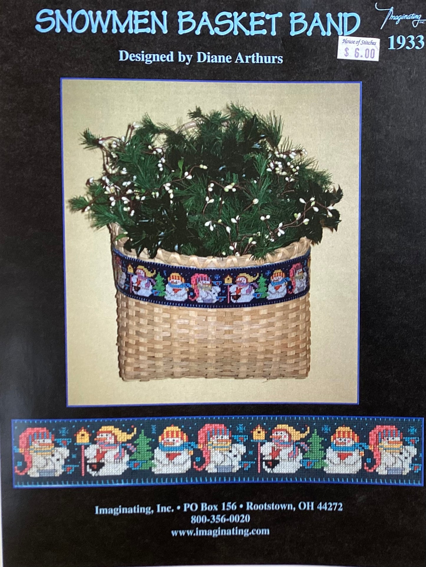 Snowmen Basket Band by Imaginating