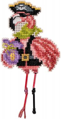 Autumn Harvest Collection 2026: Pirate Flamingo Kit by Mill Hill