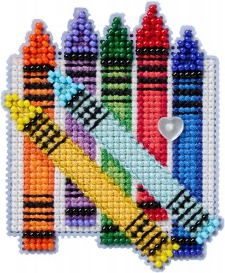 Autumn Harvest Collection 2026: Colorful Crayons Kit by Mill Hill