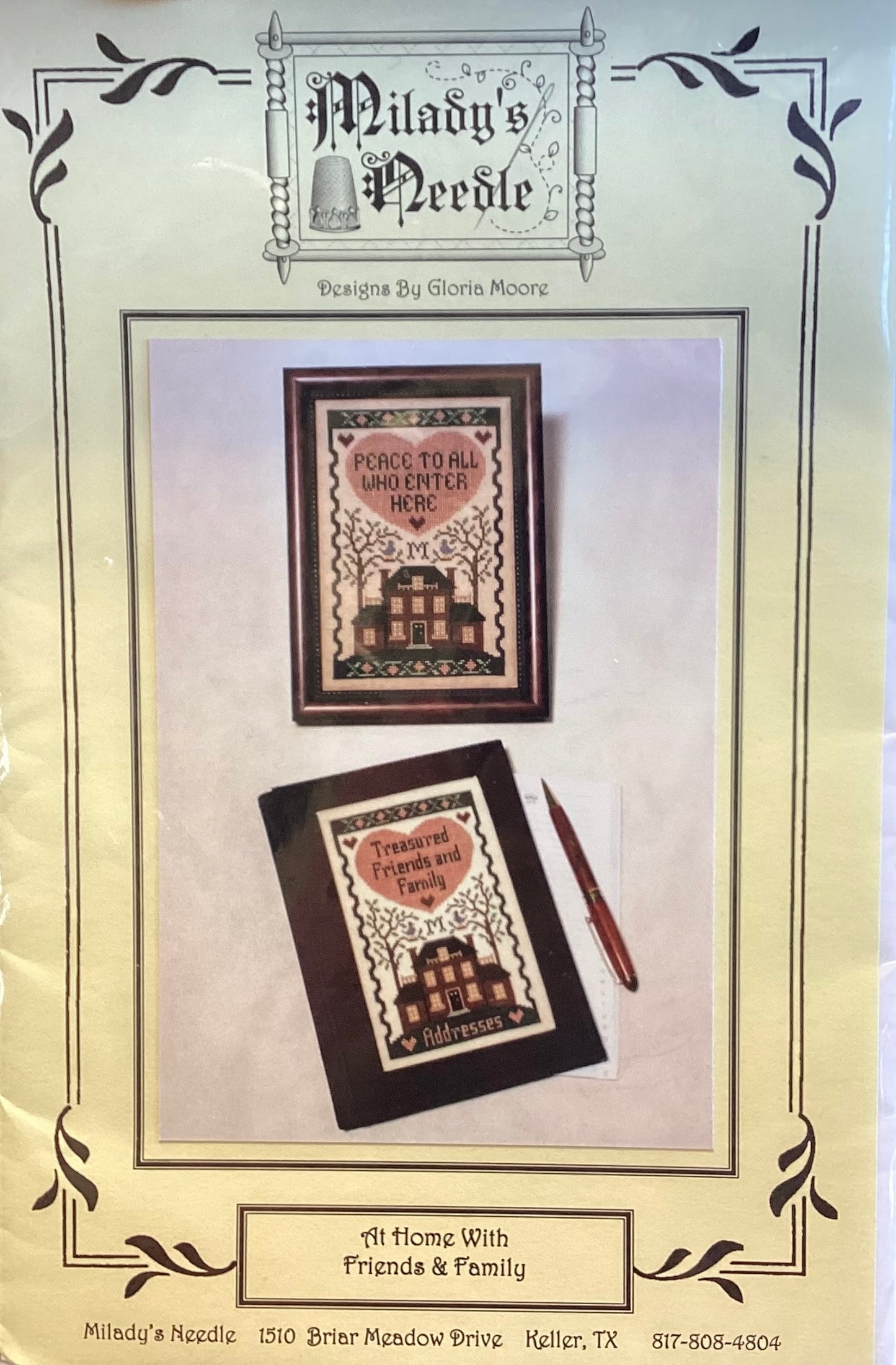 At Home With Friends & Family by Milady’s Needle