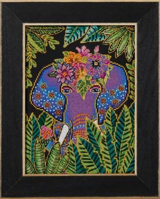 Laurel Burch Elephant Kit by Mill Hill