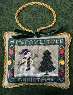 Buttoned Christmas Series VIII: A Merry Little Christmas by Milady’s Needle