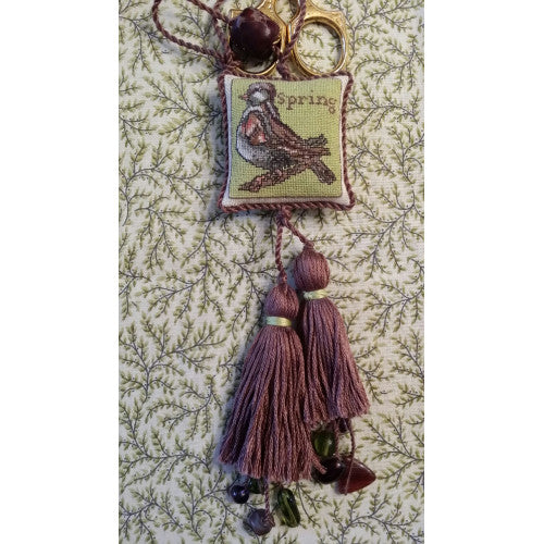 Spring Sparrow Scissors Fob by The Heart’s Content, Inc.