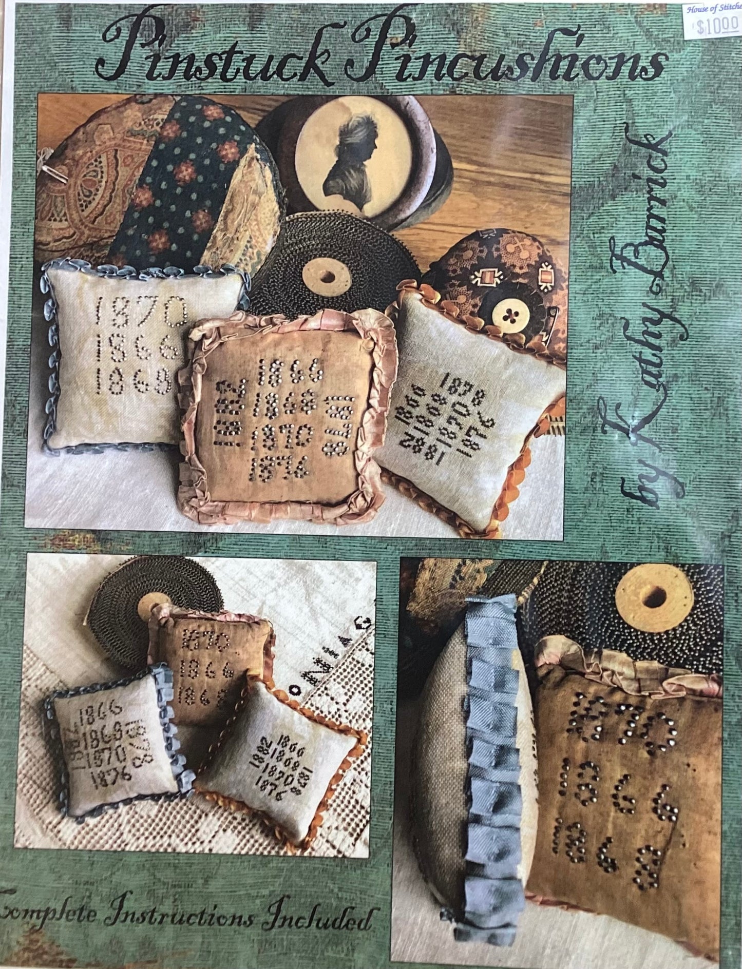 Pinstruck Pincushions by Kathy Barrick