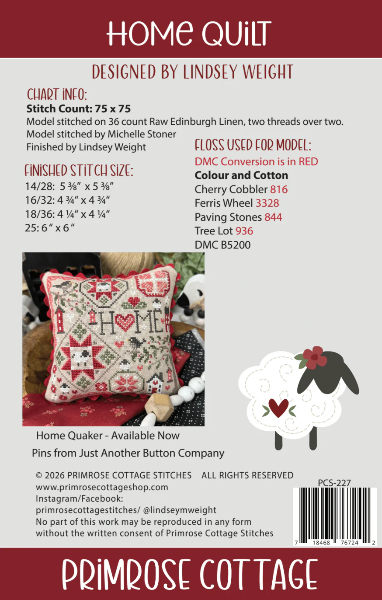 Home Quilt by Primrose Cottage
