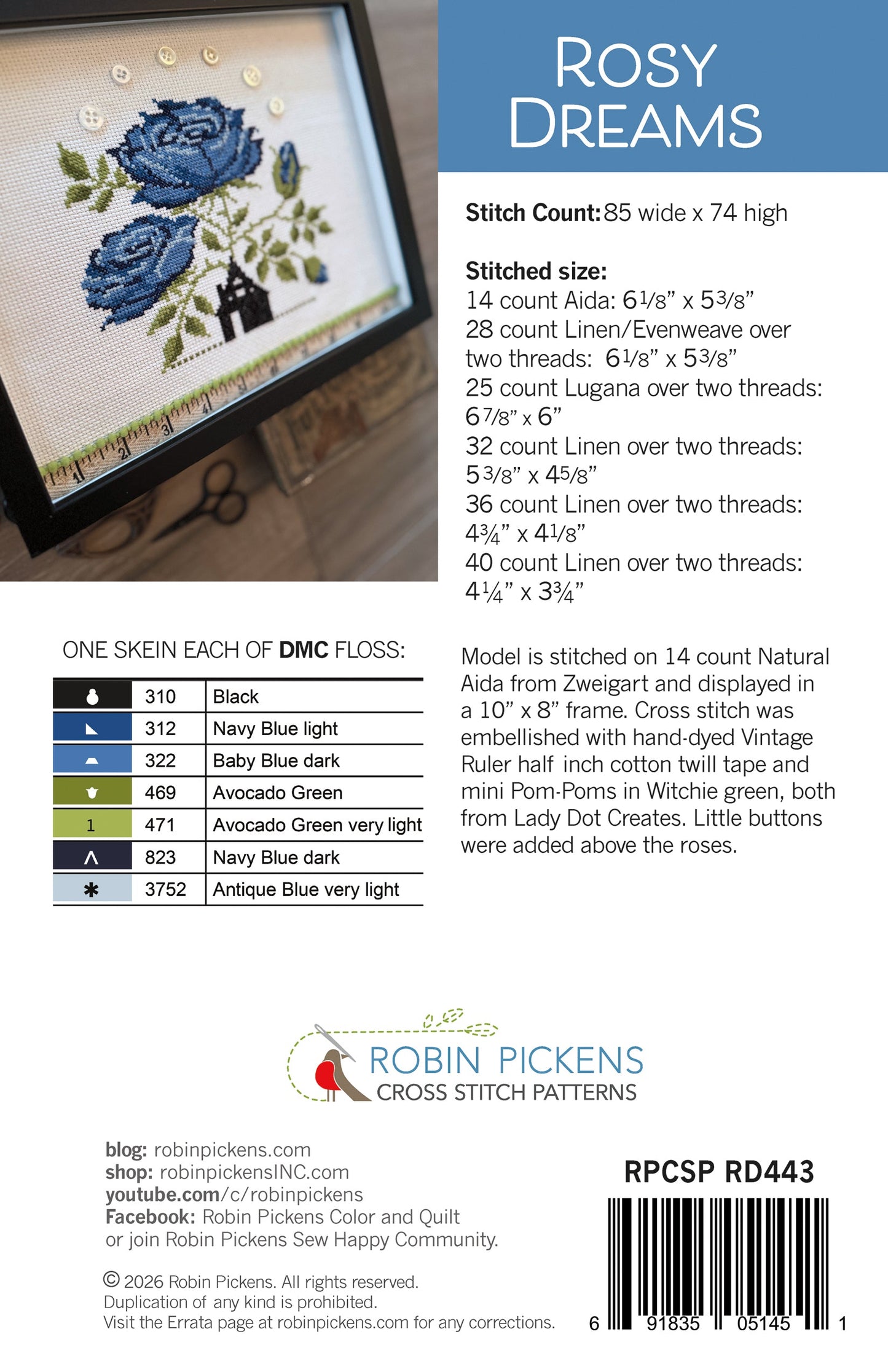 Rosy Dreams by Robin Pickens