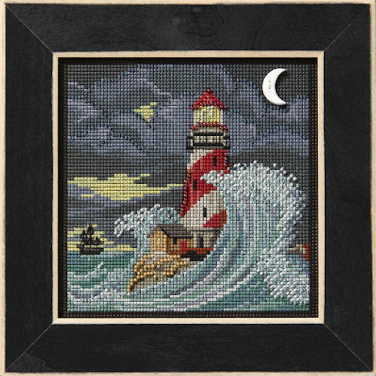 Haunted Lighthouse: Button & Beads Autumn Series Kit by Mill Hill