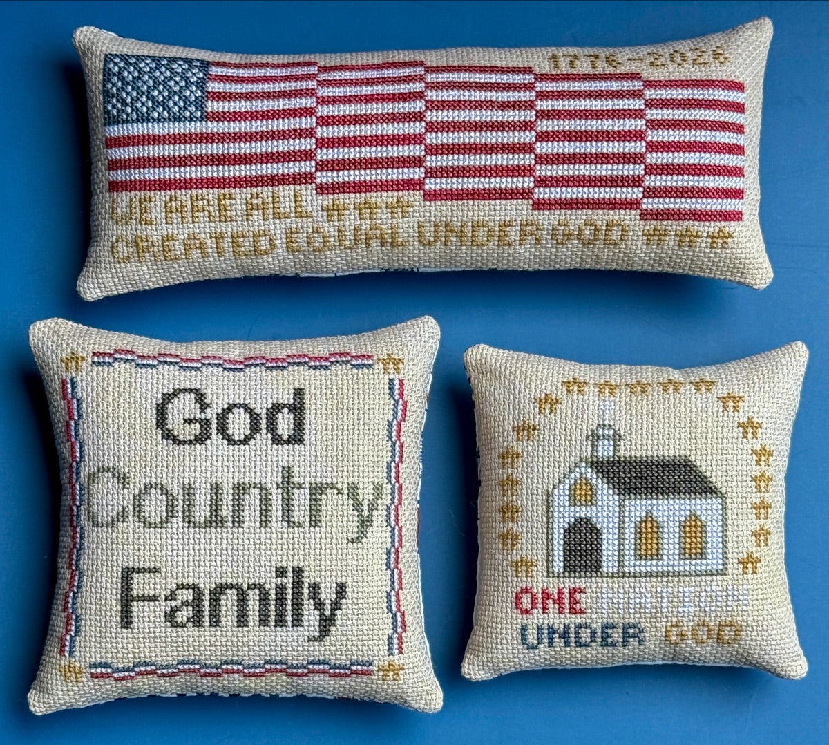 PREORDER! Faith & Freedom Trio by SamBrie Stitches