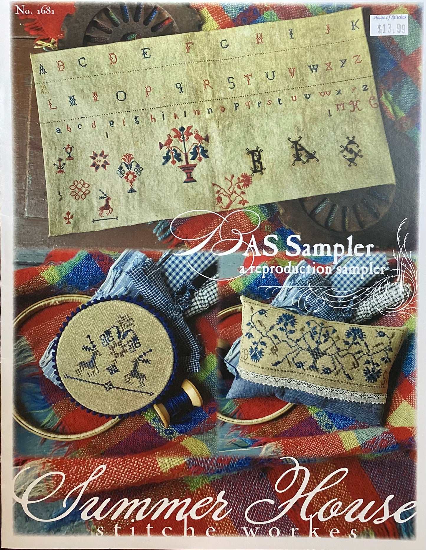 BAS Sampler by Summer House Stitche Works