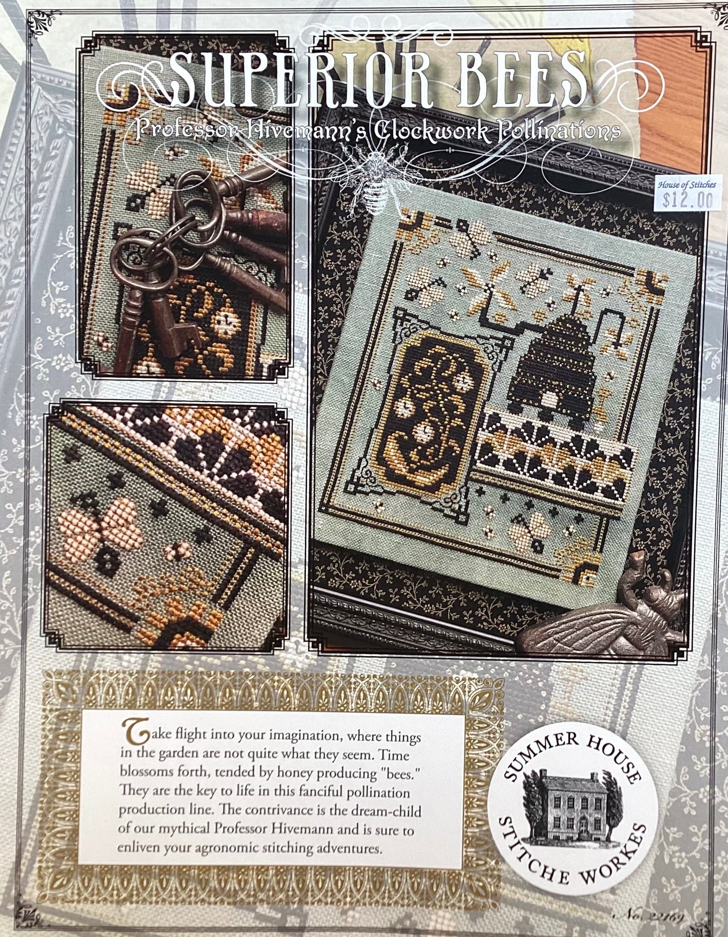 Superior Bees by Summer House Stitche Workes