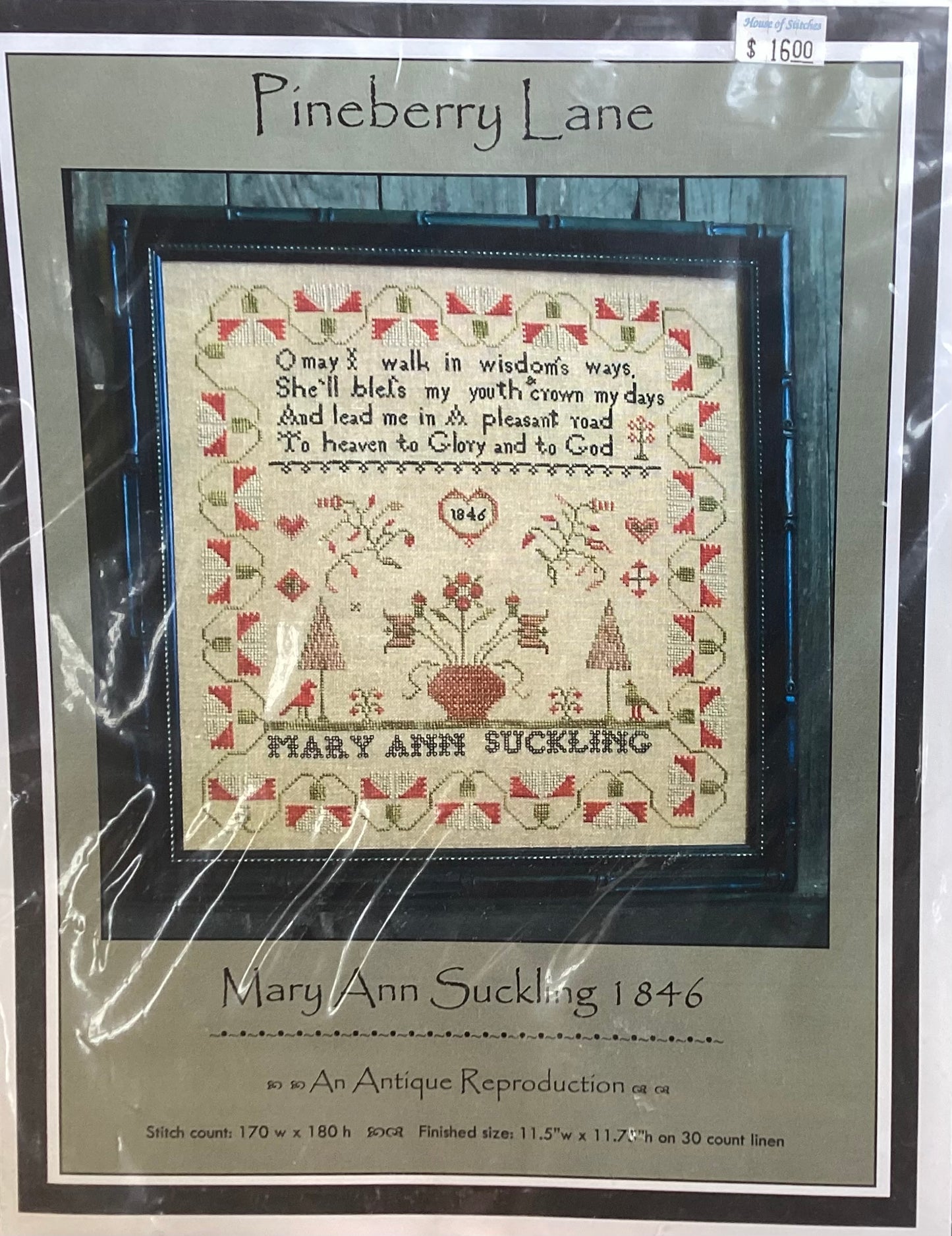 Mary Ann Suckling 1846 by Pineberry Lane