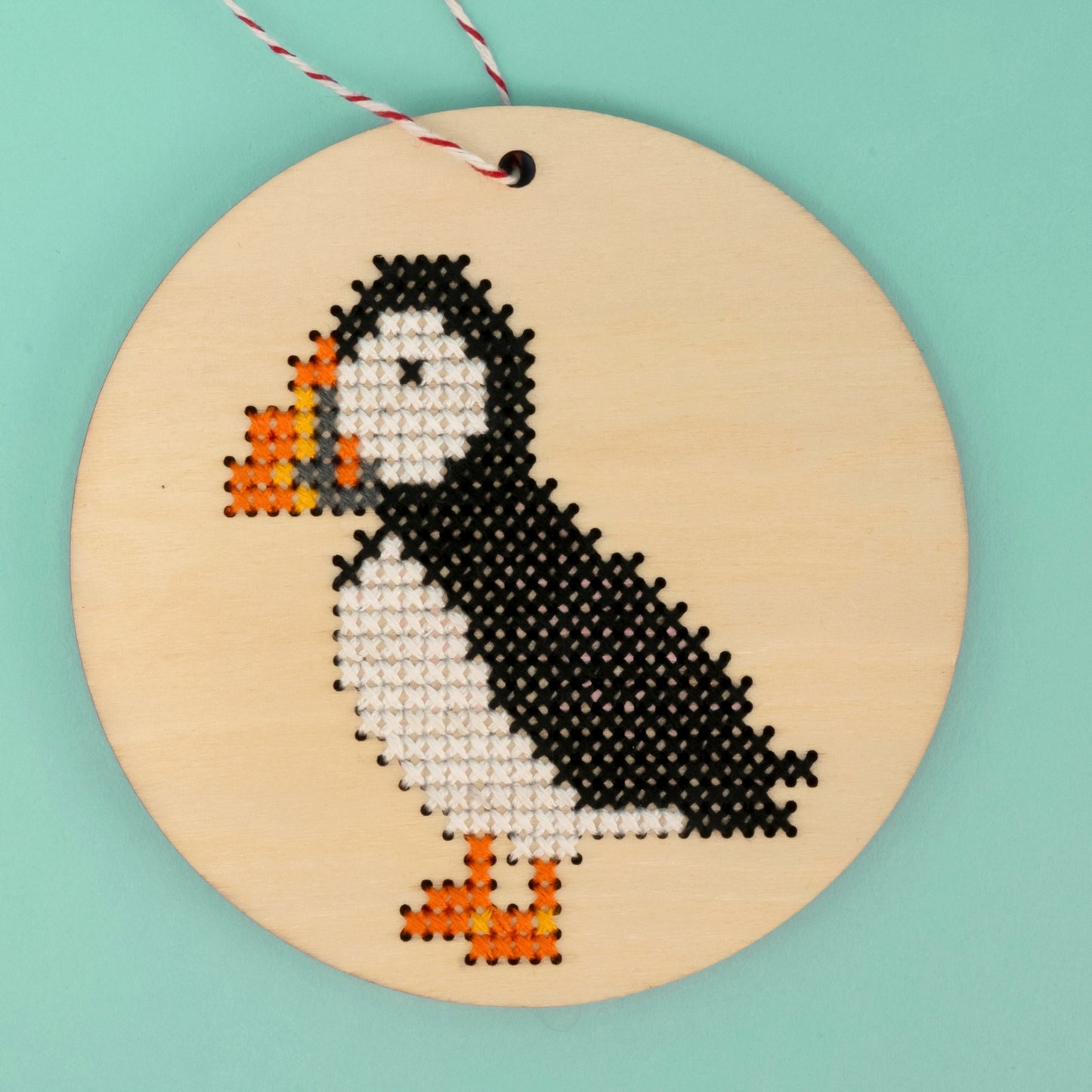 PREORDER! Pietro Puffin Kit by Canadian Stitchery