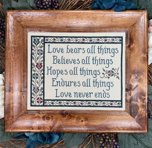PREORDER! Love Never Ends by My Big Toe Designs