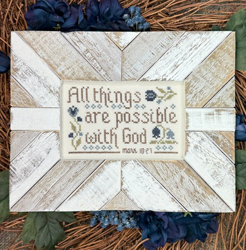 PREORDER! All Things are Possible by My Big Toe Designs