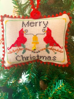 PREORDER! Cardinal Christmas by Needle Bling Designs