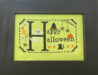 PREORDER! H is for Halloween by Needle Bling Designs