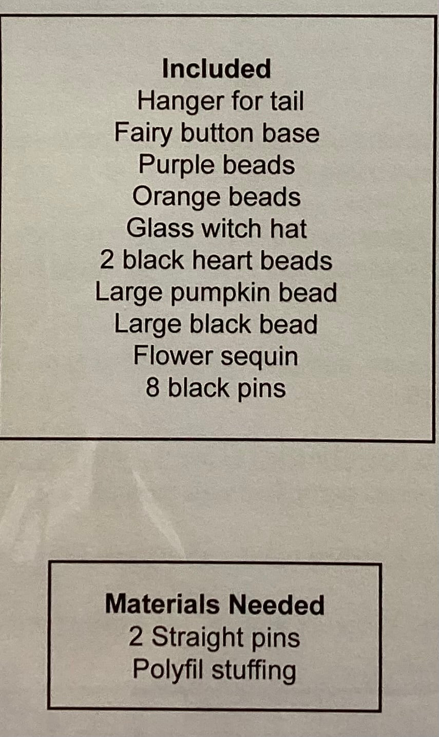 Griselda’s Ghostly Garden Biscornu & Mouse by Just Nan