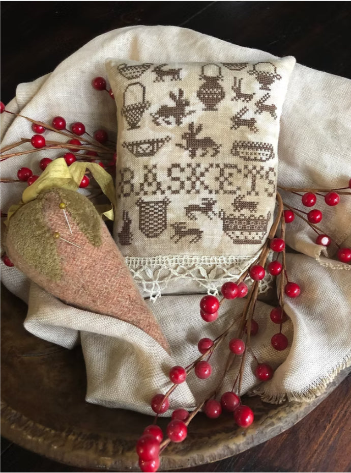 Antique Bunnies & Baskets by Shakespeare’s Peddler