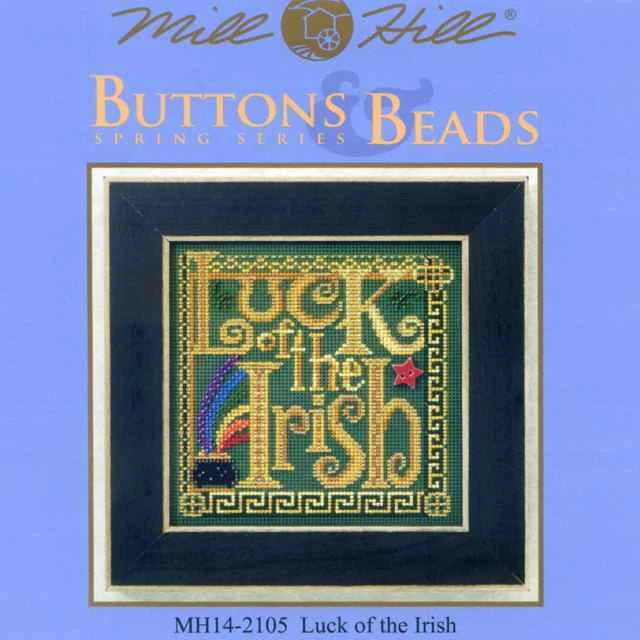 Buttons & Beads Spring Series: Luck of the Irish Kit by Mill Hill
